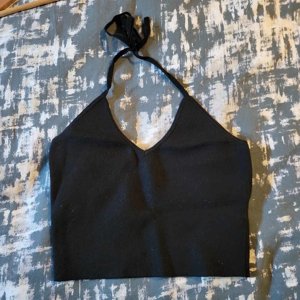 Twik Halter Crop Top